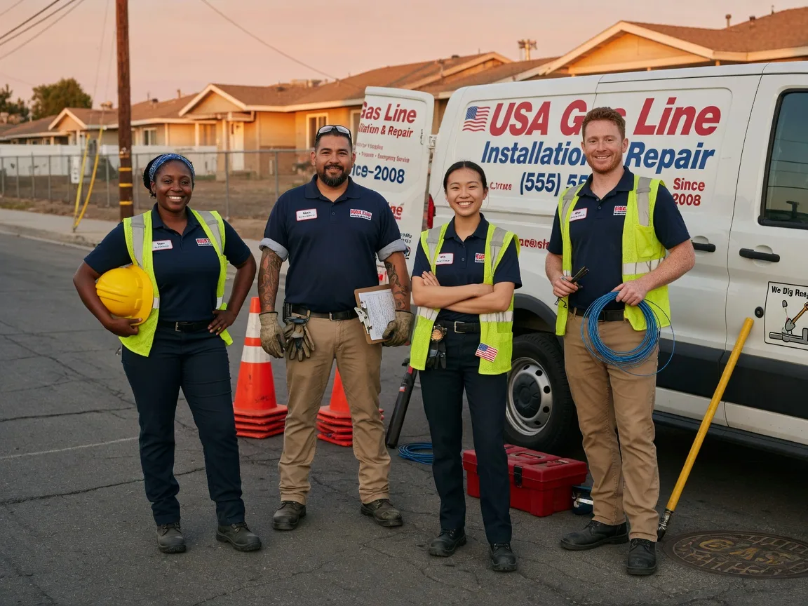 Gas Line Installation company in Pompeii, MI